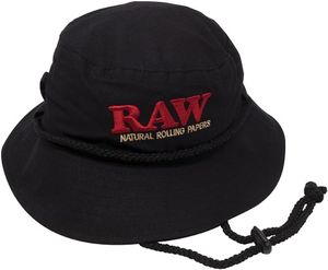 RAW Smokerman's Bucket Hat - Black - Large